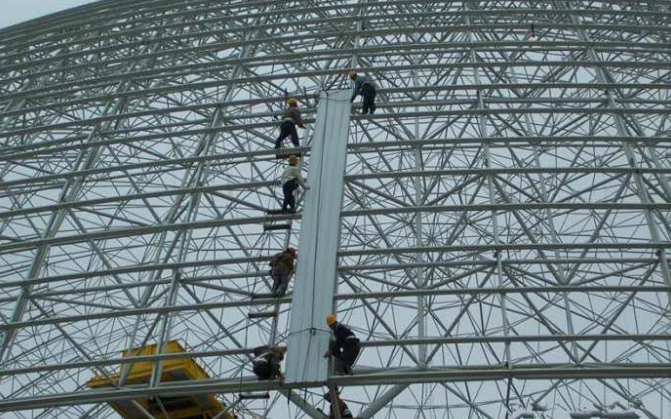 海宁网架装配好以后应当留神哪八项验收事件